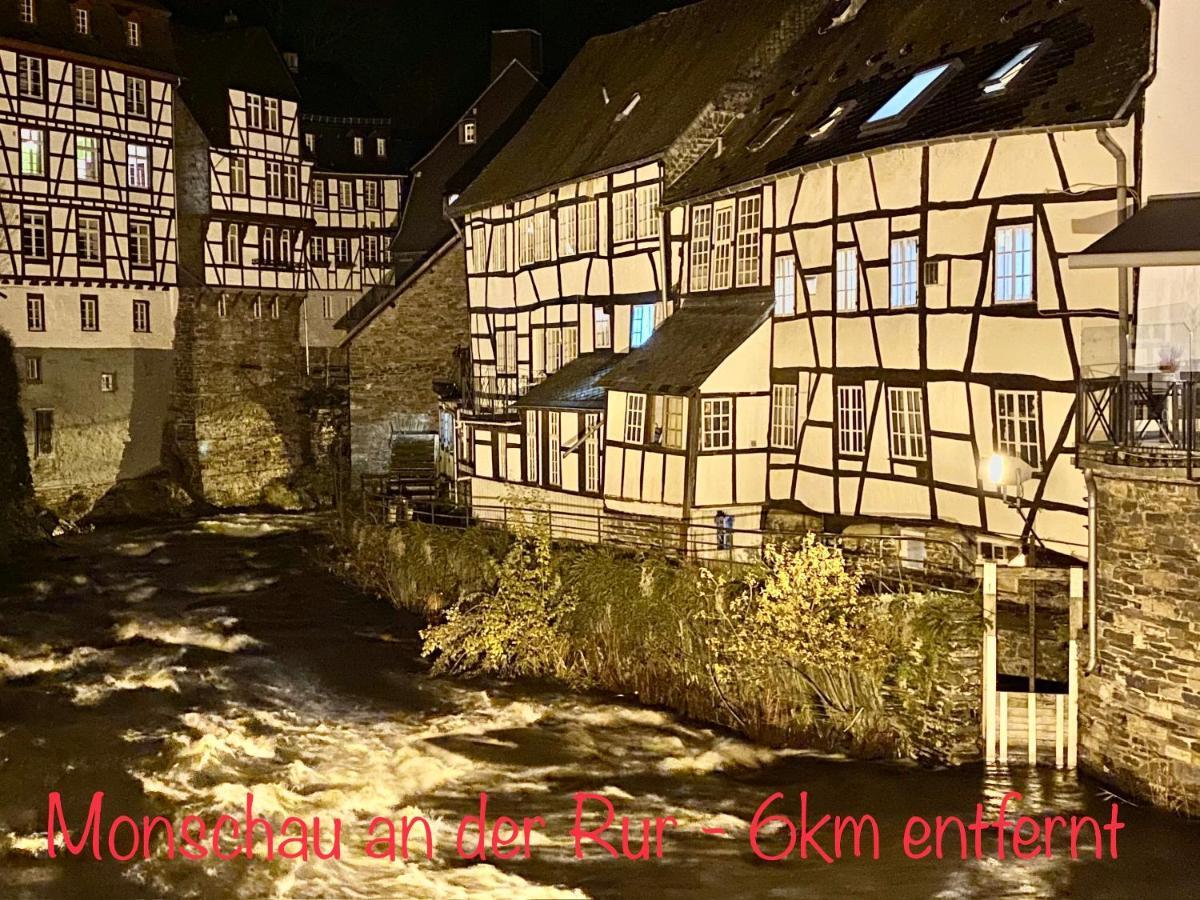 Hof Vierzehnender: Eifel Studio mit Dachterrasse und Kamin Monschau Exterior photo