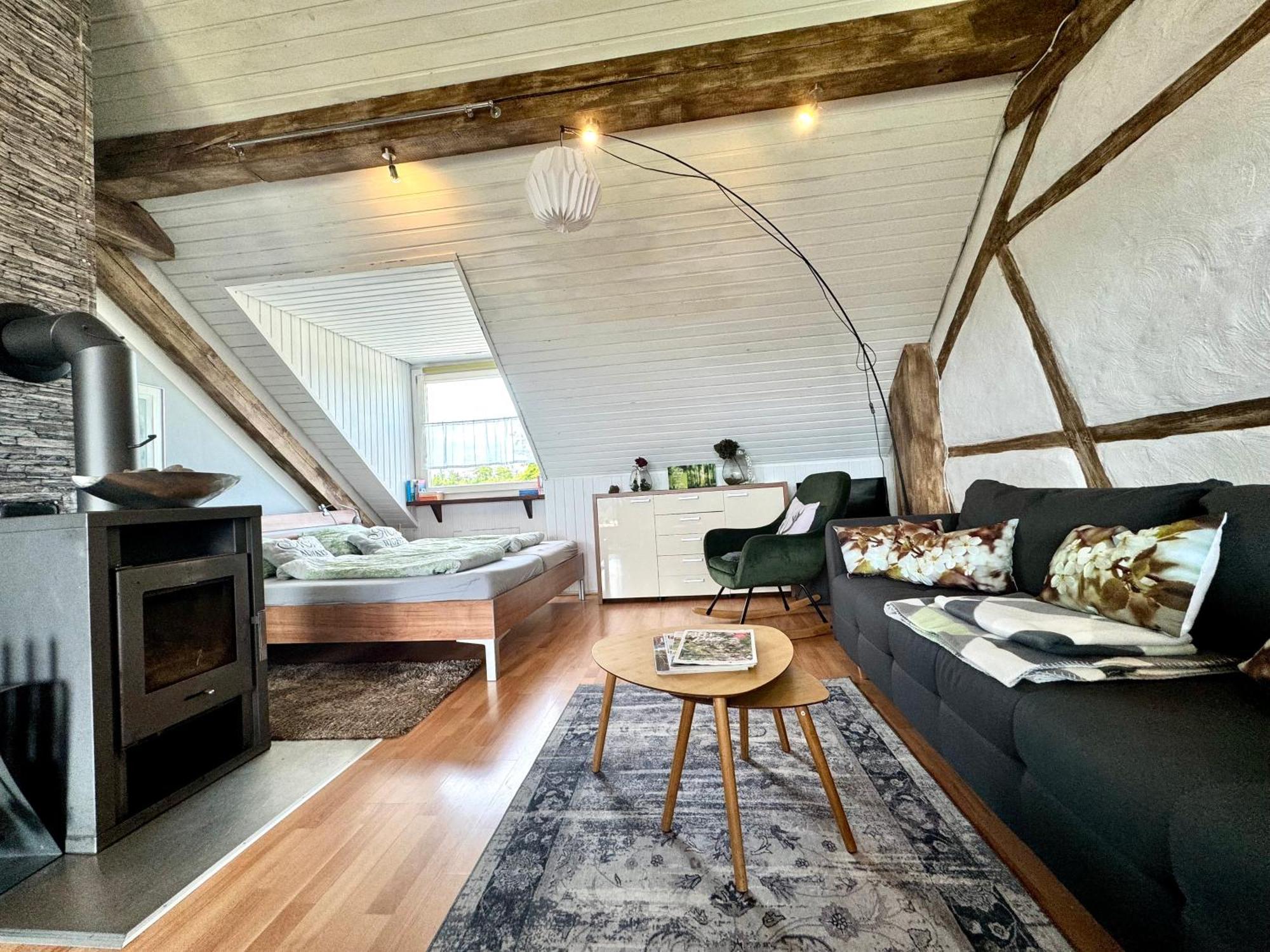 Hof Vierzehnender: Eifel Studio mit Dachterrasse und Kamin Monschau Exterior photo