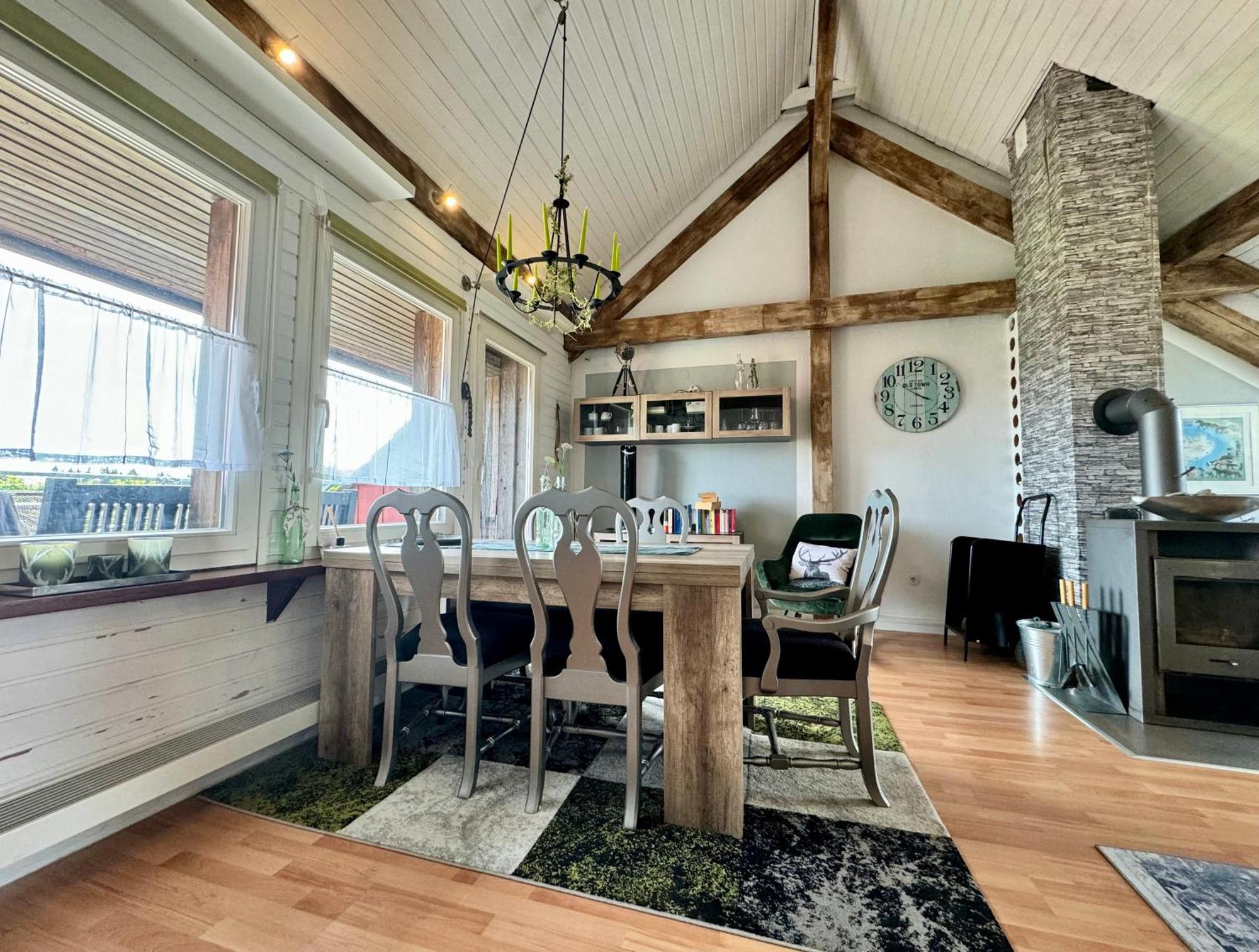 Hof Vierzehnender: Eifel Studio mit Dachterrasse und Kamin Monschau Exterior photo