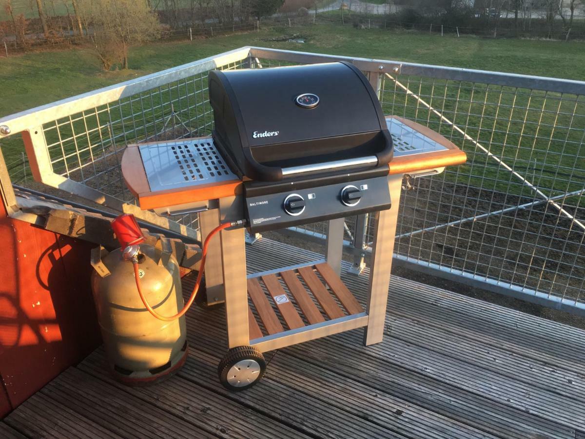 Hof Vierzehnender: Eifel Studio mit Dachterrasse und Kamin Monschau Exterior photo